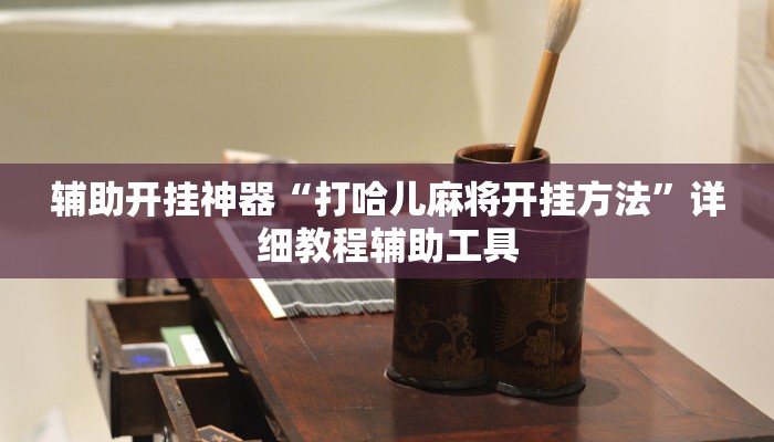 辅助开挂神器“打哈儿麻将开挂方法”详细教程辅助工具