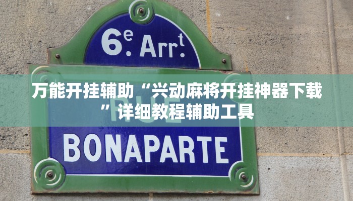 万能开挂辅助“兴动麻将开挂神器下载”详细教程辅助工具