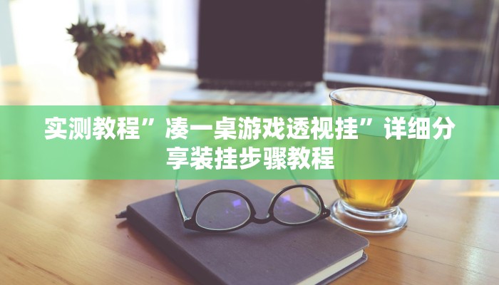 实测教程”凑一桌游戏透视挂”详细分享装挂步骤教程
