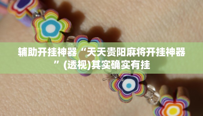 辅助开挂神器“天天贵阳麻将开挂神器”(透视)其实确实有挂