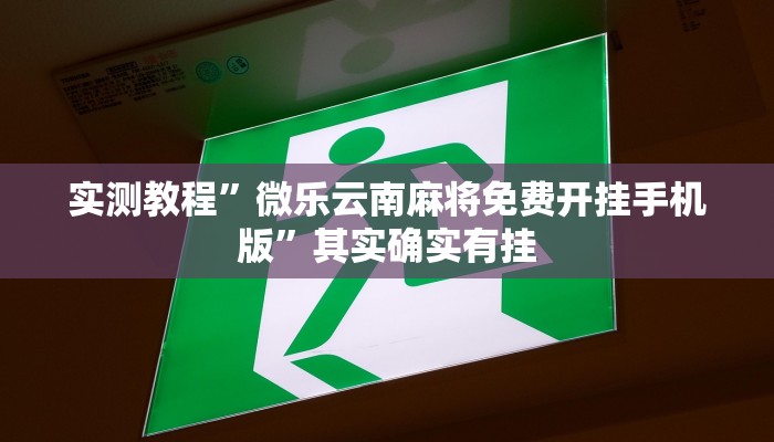 辅助开挂神器“沐沐福建麻将比鸡挂怎么安装”其实确实有挂