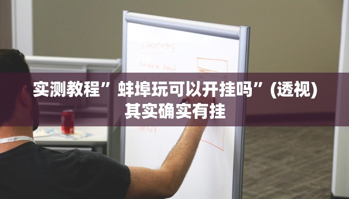 实测教程”蚌埠玩可以开挂吗”(透视)其实确实有挂