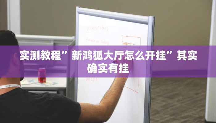 实测教程”新鸿狐大厅怎么开挂”其实确实有挂